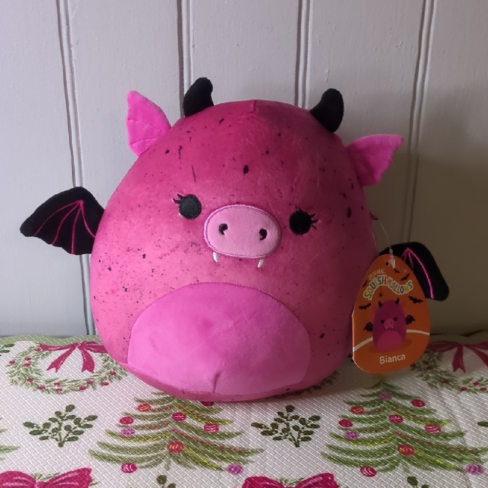 Pink Dragon Plush Toy